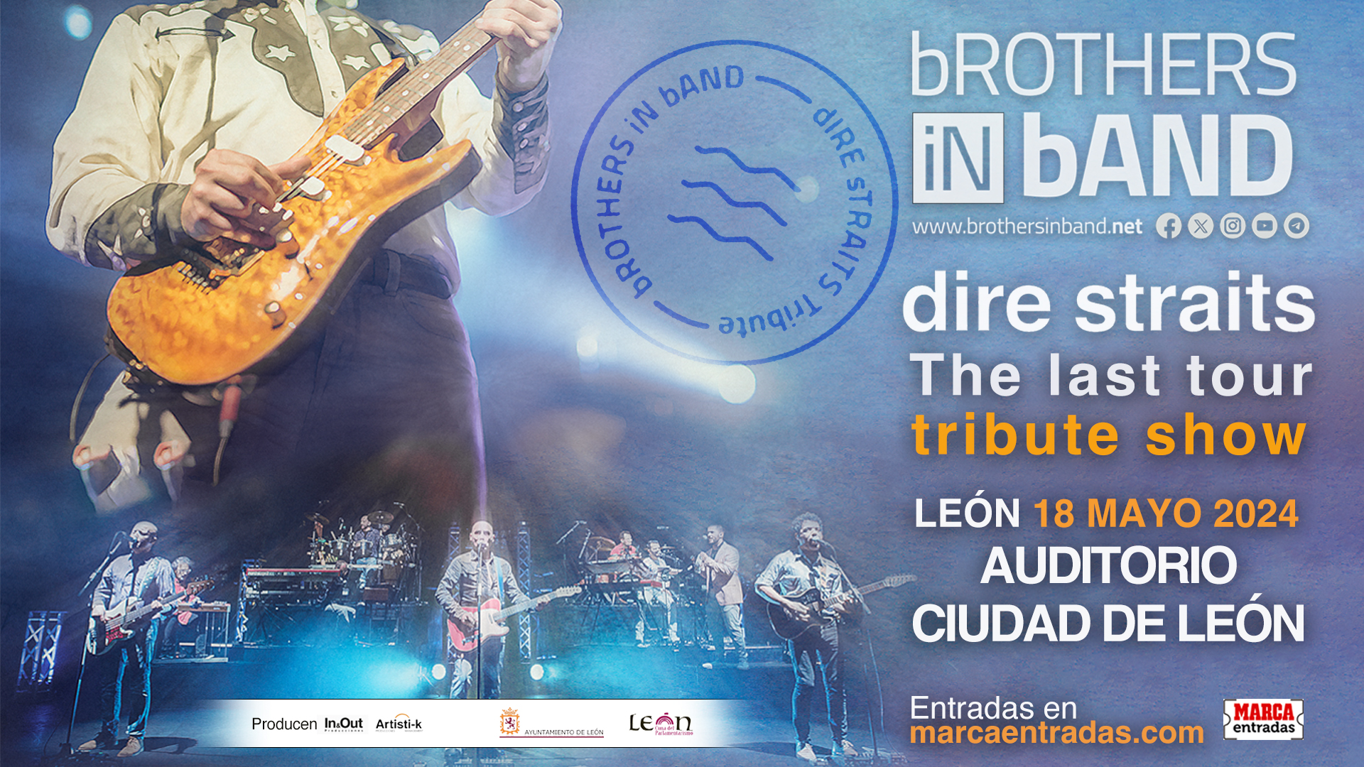 bROTHERS iN bAND. "The Last Tour of dIRE sTRAITS"