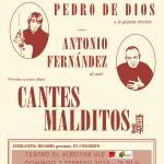 "CANTES MALDITOS" Antonio Fernández (cantaor) y Pedro de Dios (guitarra eléctrica)