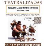Rutas teatralizadas "LA ESENCIADEL COMERCIO JUSTO EN LEÓN"
