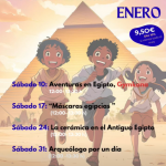 "La cerámica en el antiguo Egipto" Talleres infantiles del Museo Egipcio